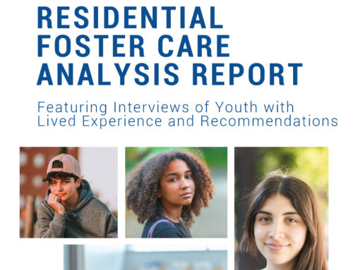 New Report: Analysis of Kentucky’s Residential Foster Care